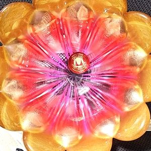 Vintage 1970 Walther-Glas made in Germany,  glass trinket ,vase